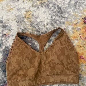 Racerback sports bra